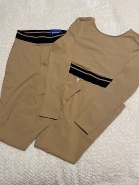 ✨NWT‼️JoyLab from Target Tan Active Athleisure Set
